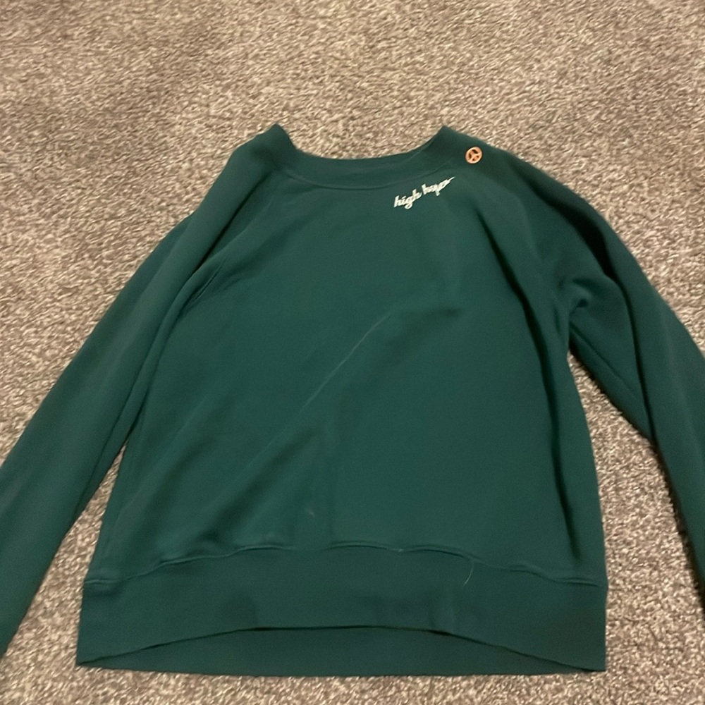 Old navy green High Hopes crewneck.